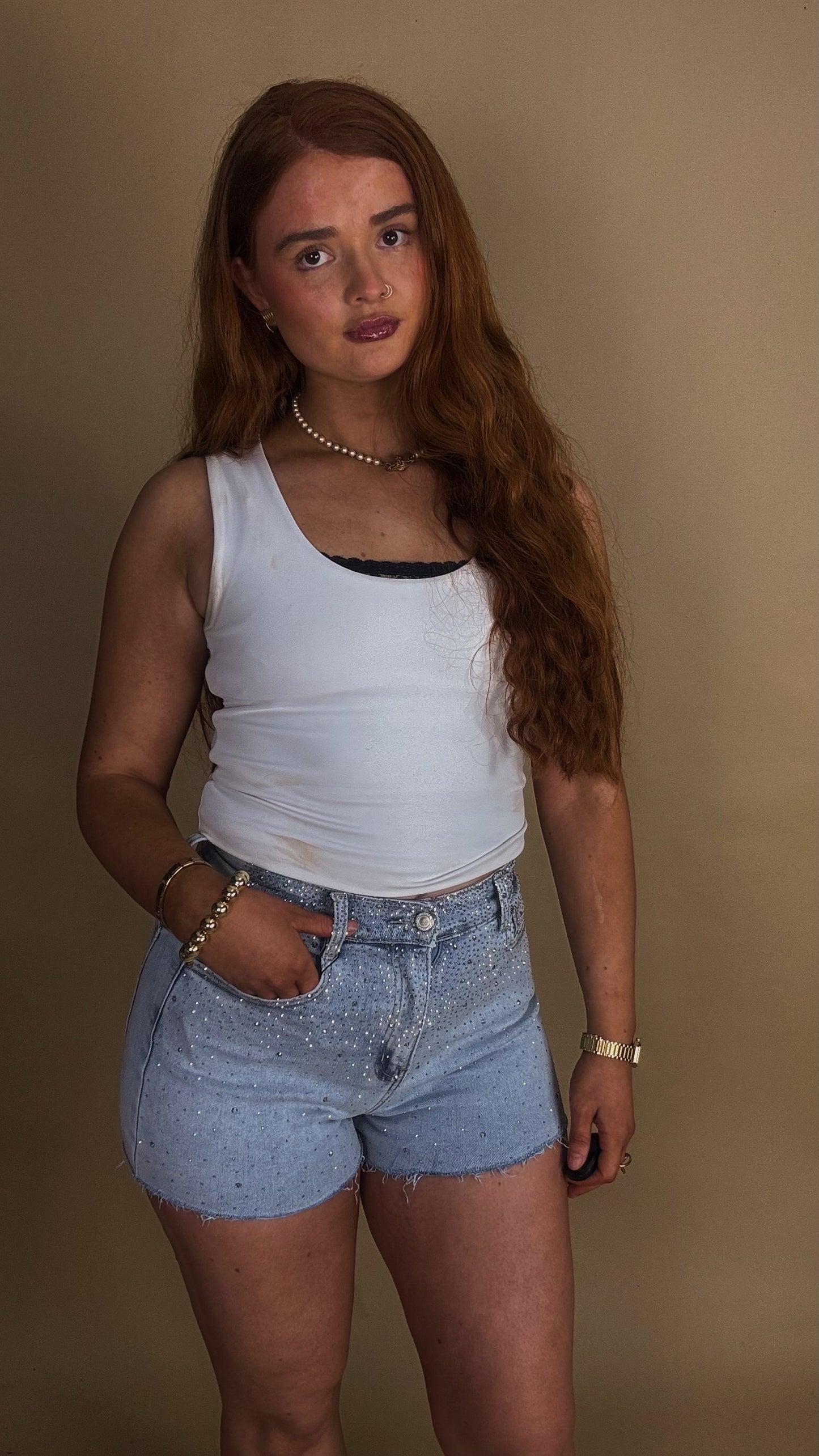 *SHORTS* Amber Super stretch Denim
