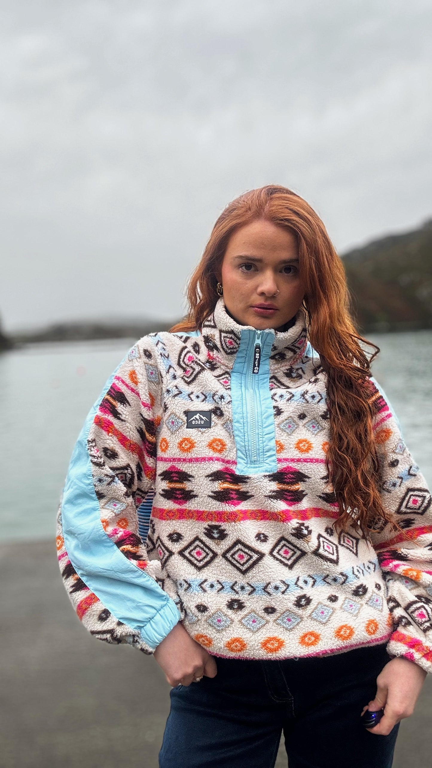 KML x USCO LIMITED EDITION.*oversize* Ultra soft fleece. Pockets AND draw string