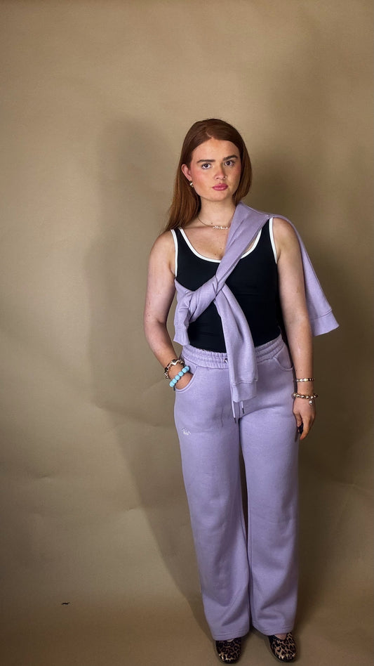 Sadie 80% cotton SET *oversize hoodie* size down