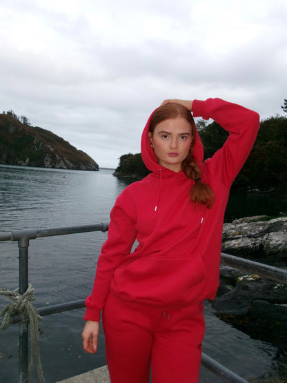 Scarlet 80% cotton SET *oversize hoodie*