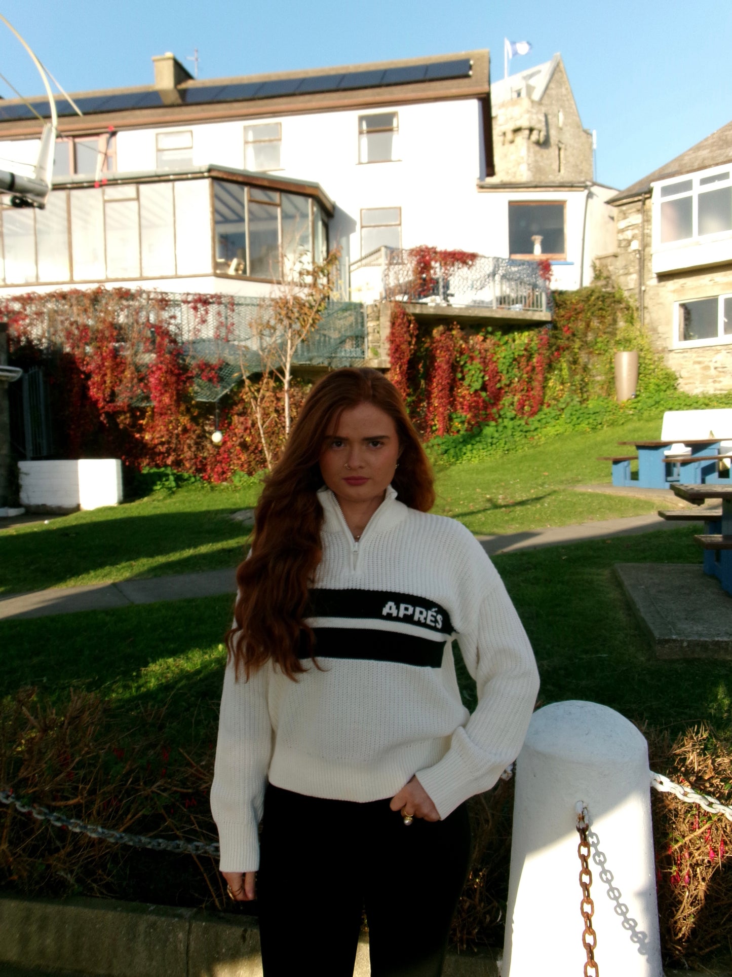 Jamie Knitwear Half Zip *made with recycled cotton*