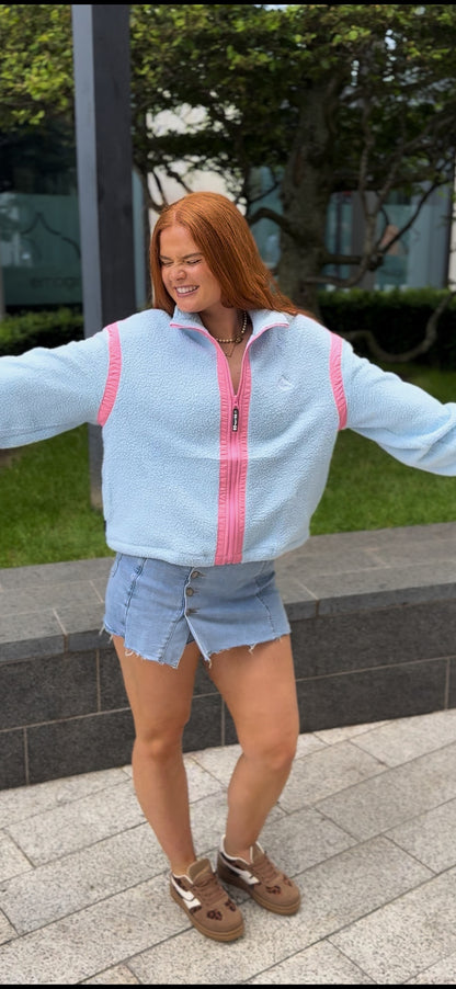 Ivy Full Zip Fleece (Pockets + Drawstring)