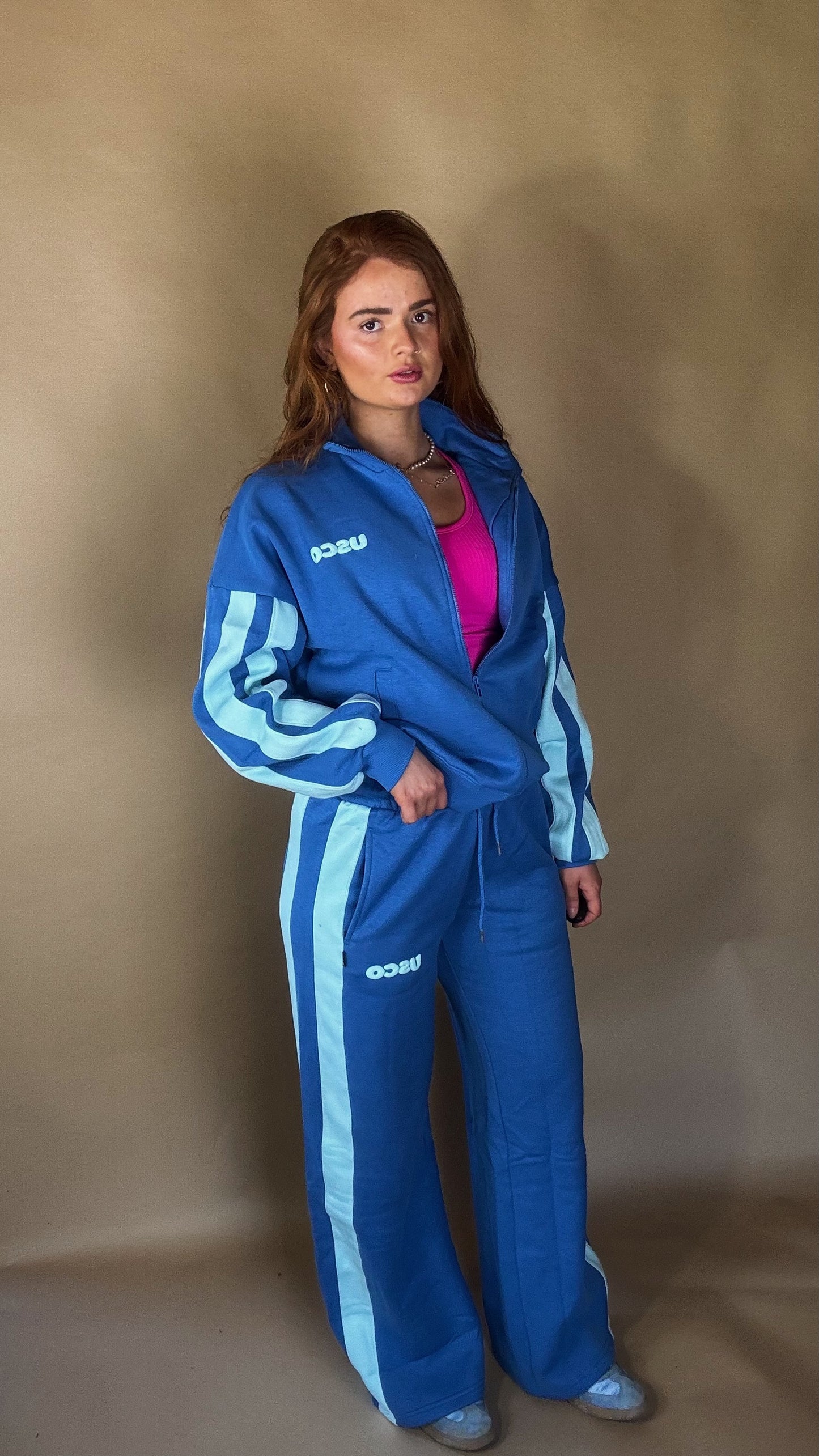 Storm 80% cotton SET fleece line set *oversize, size down*