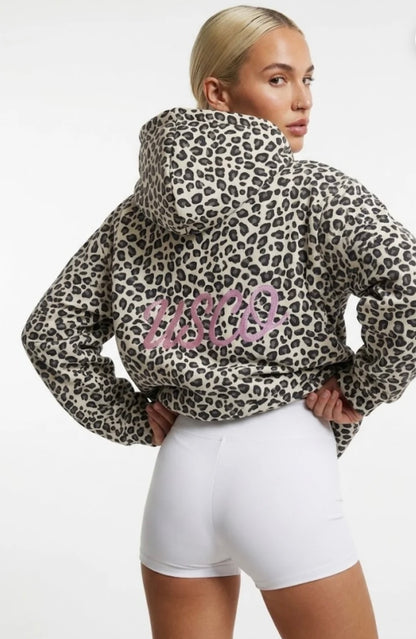 Kelsey 80% cotton Fleece Line Hoodie