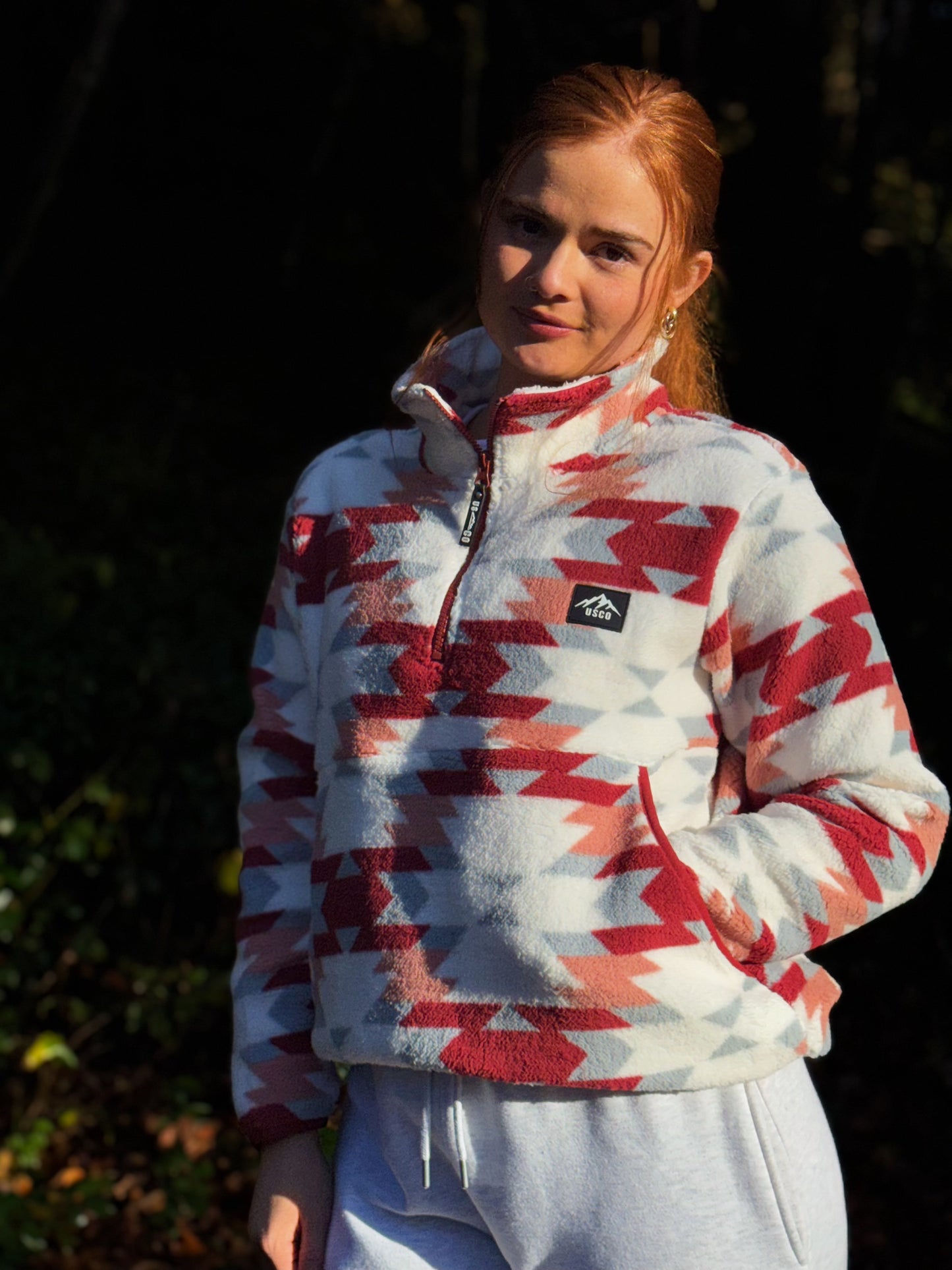 Kinga Winter fleece draw string & pocket *ultra soft*