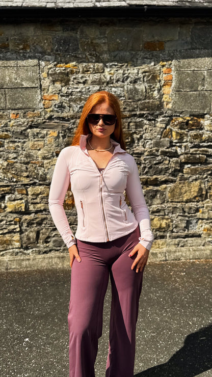 Paris Pink Sculpt Jacket