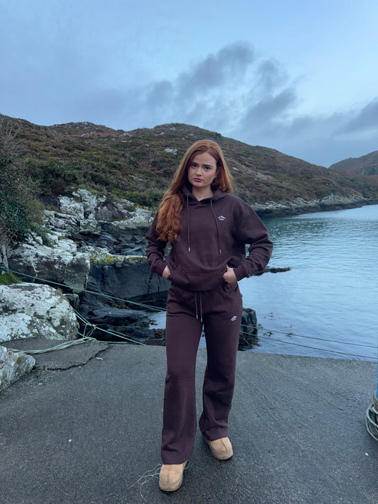 Blair Brown 80% cotton fleece line set