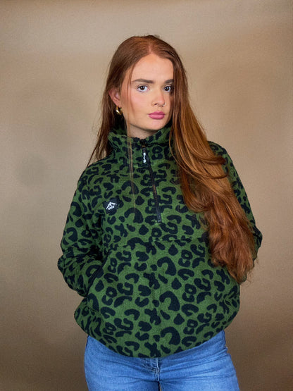 Bronwen leopard fleece *ultra soft*