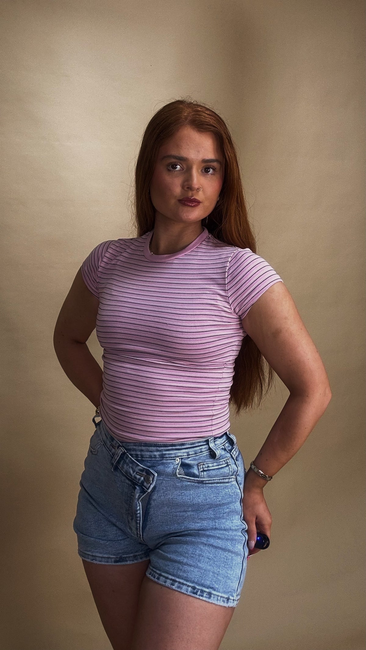 *SHORTS* Taylor Super stretch Crossover Denim