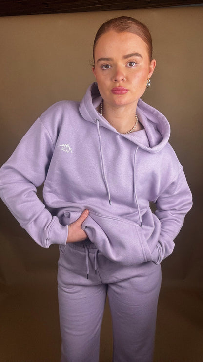 Sadie 80% cotton SET *oversize hoodie* size down