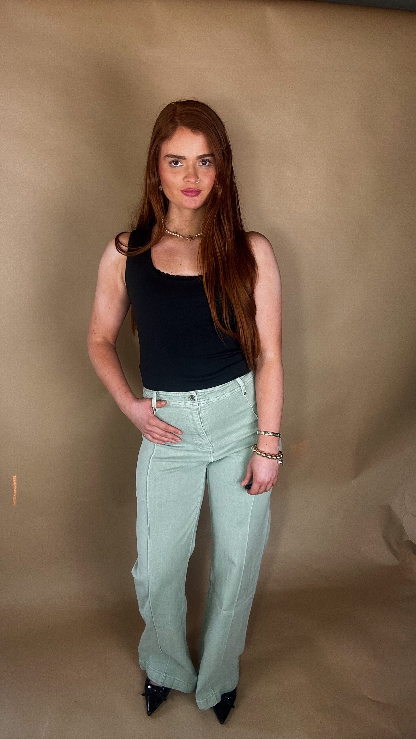 Evie Pastel Super Stretch Jeans