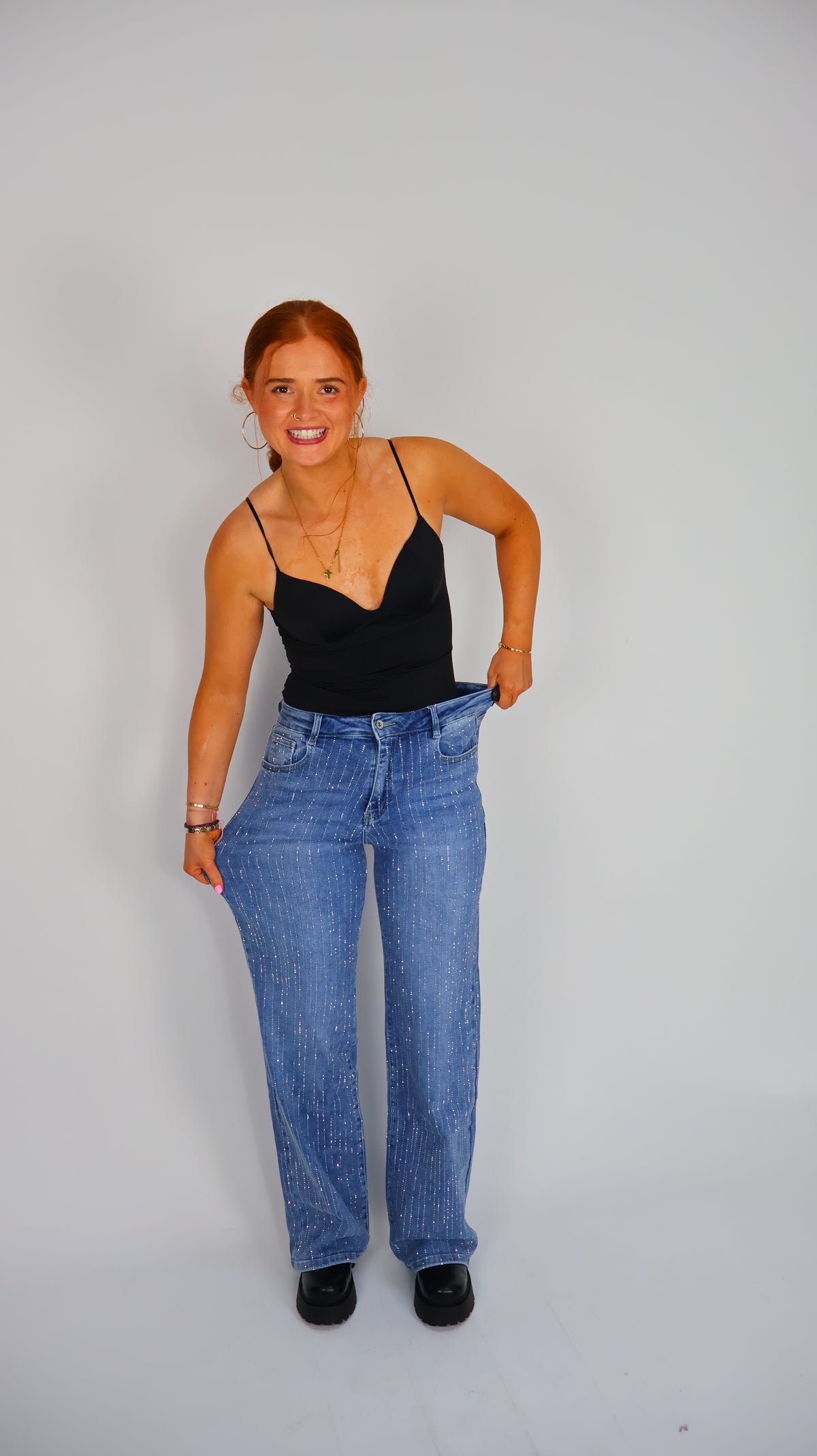Cathy Sparkle Super Stretch denim jeans