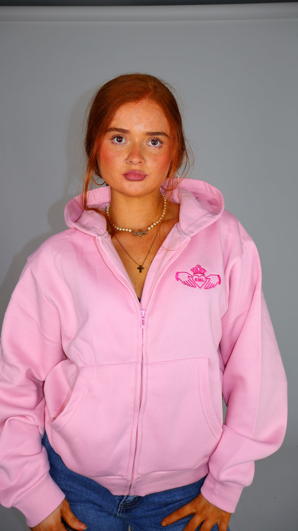 Bláthnaid Claddagh Fleece Hoodie