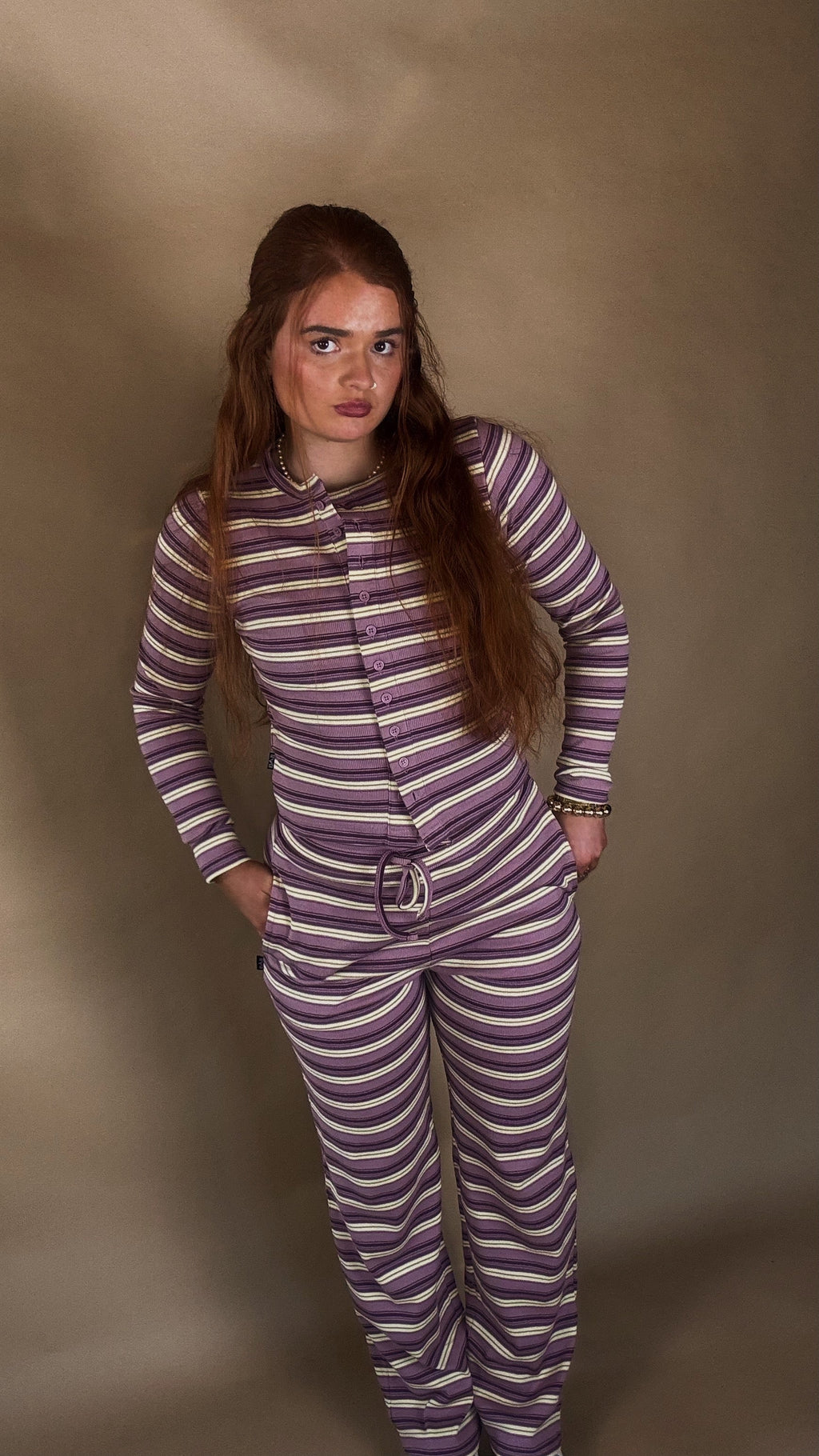 Hannah Ribbed LoungeSet