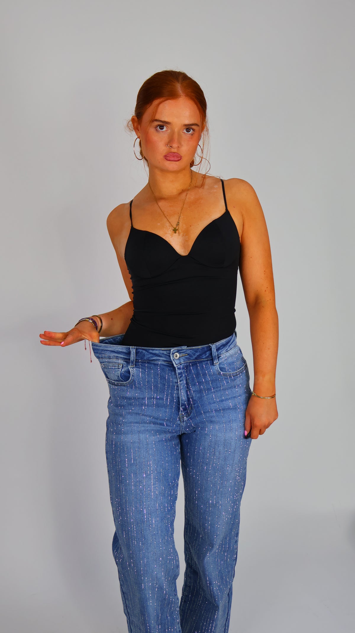 Cathy Sparkle Super Stretch denim jeans