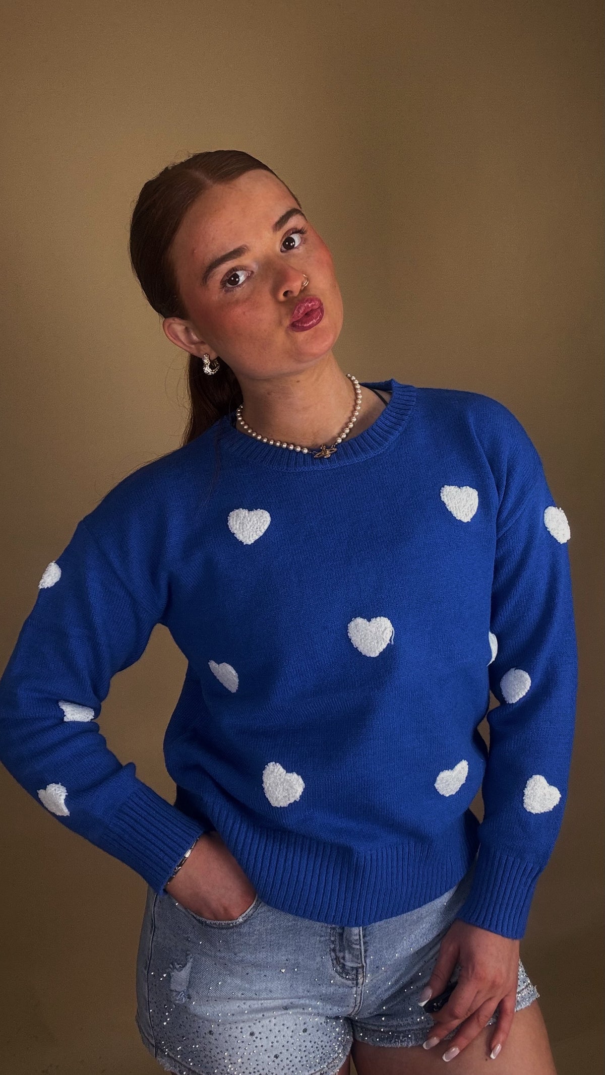 Bell Blue Heart