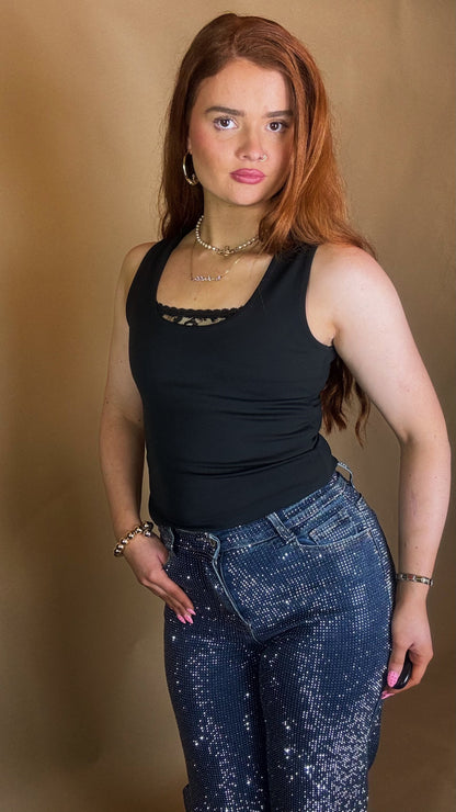 Winnie Diamonte EmbeddedSuper Stretch Jeans.