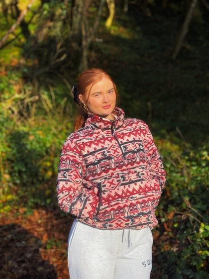 Maya Winter fleece draw string & pocket *ultra soft*