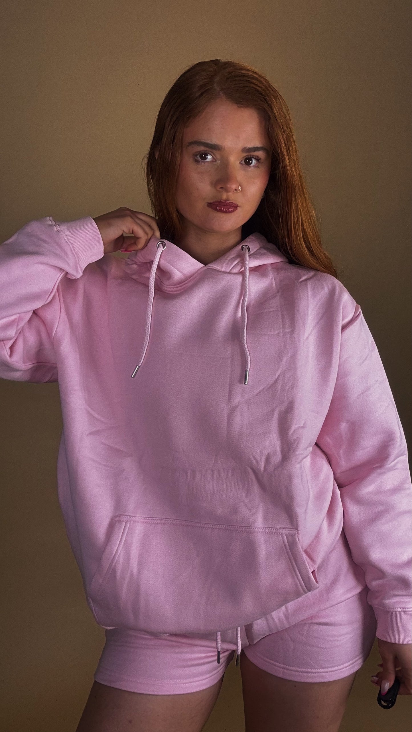 *SHORT SET* Capri 80% cotton fleece