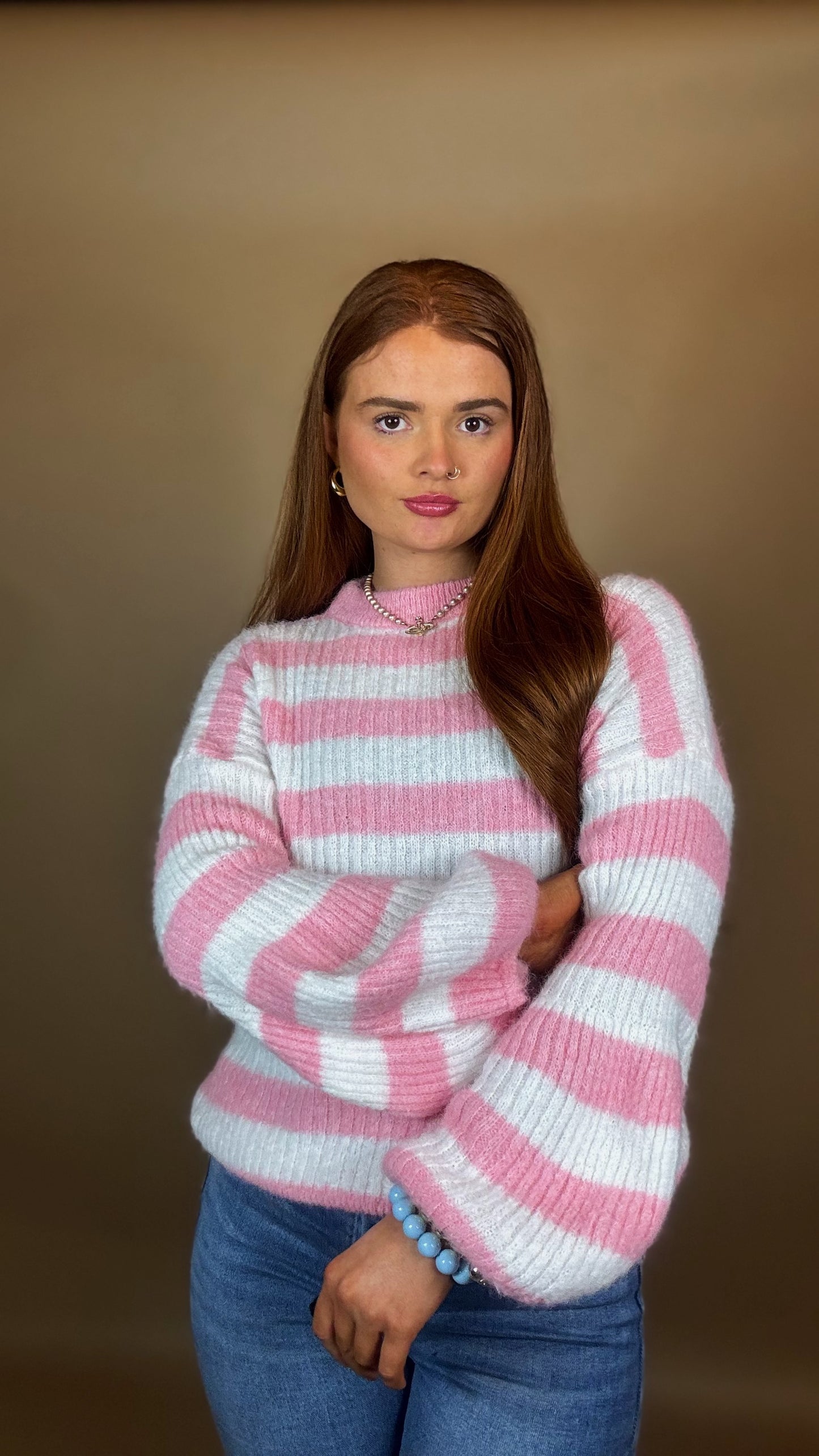 Saoirse Knitwear. ULTRA Balloon sleeve. Made in Italy