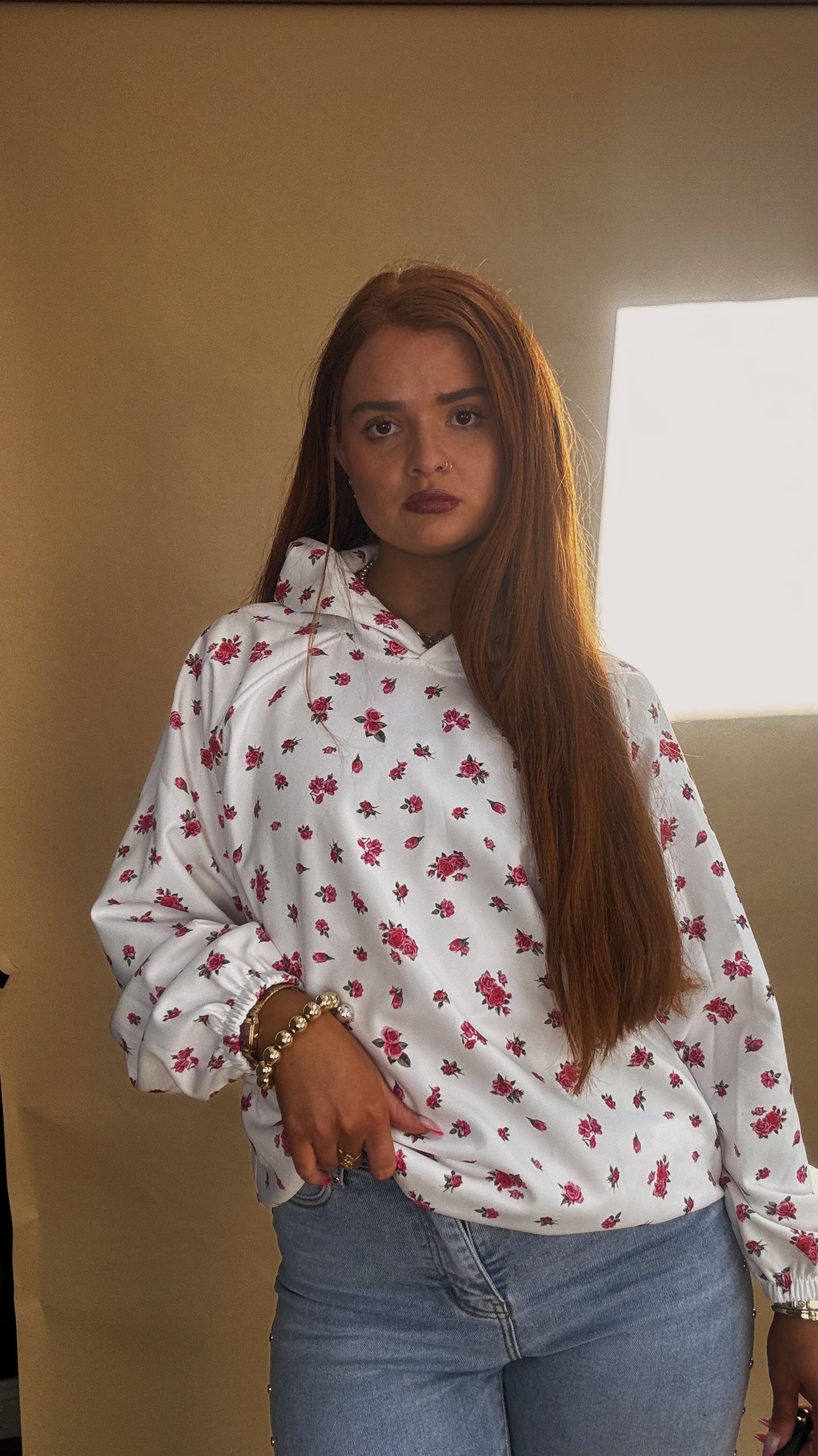 Rose hoodie