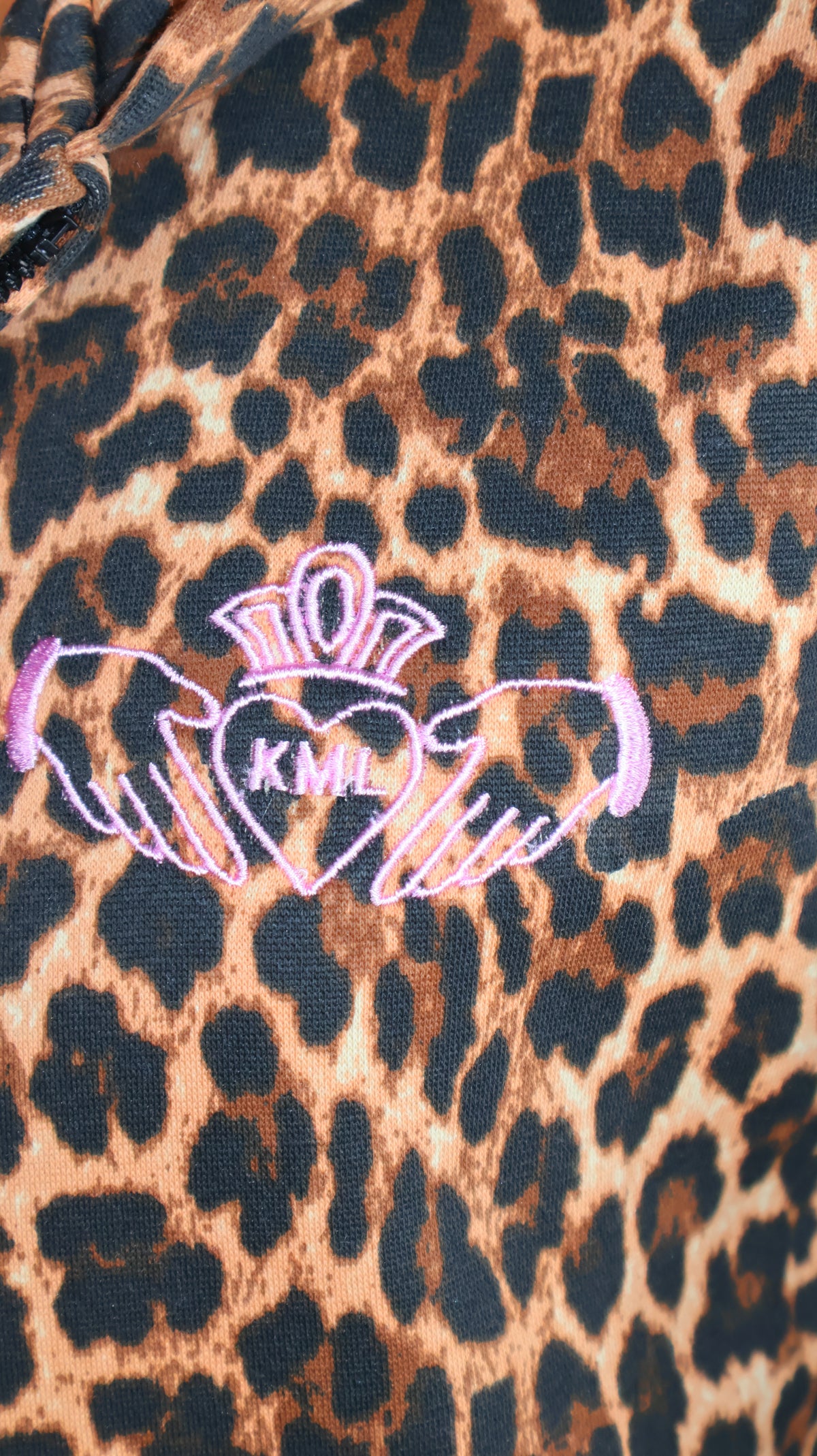 Doireann Claddagh Leopard Hoodie