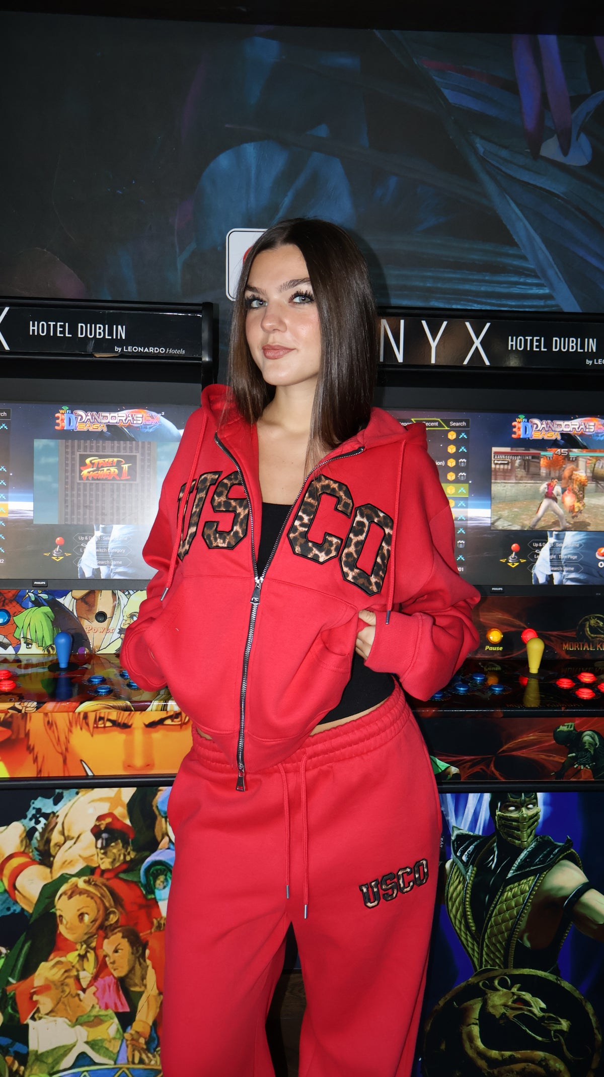 Emilia 80% cotton fleece set