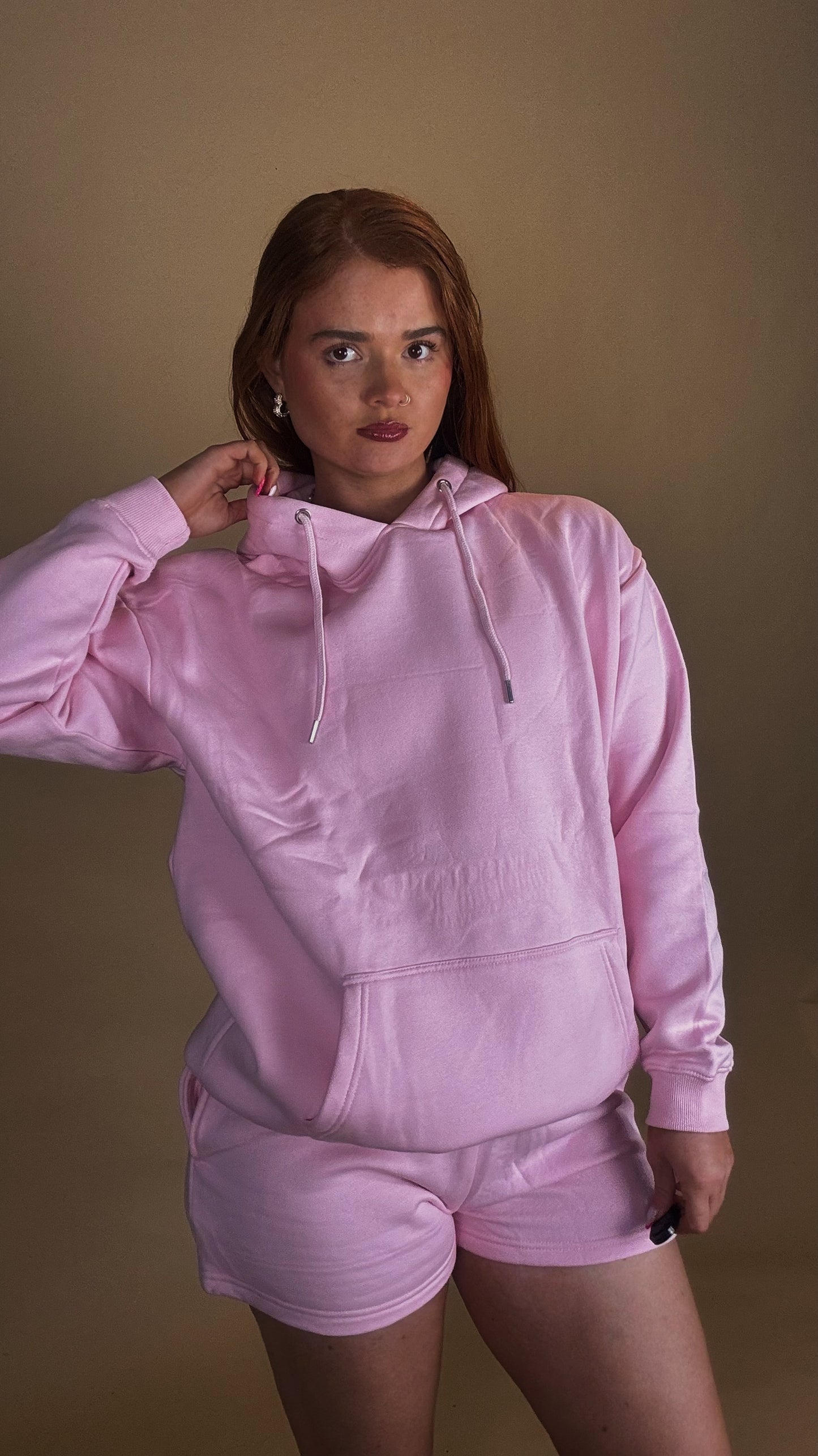 *SHORT SET* Capri 80% cotton fleece