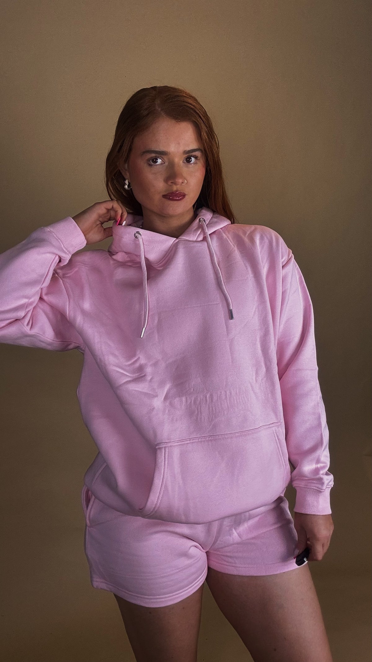 *SHORT SET* Capri 80% cotton fleece