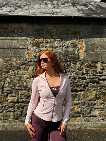 Paris Pink Sculpt Jacket