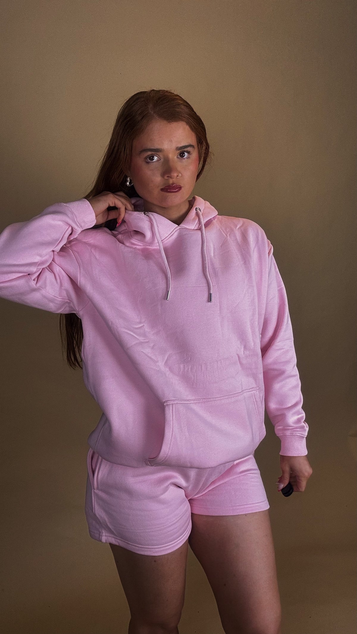 *SHORT SET* Capri 80% cotton fleece