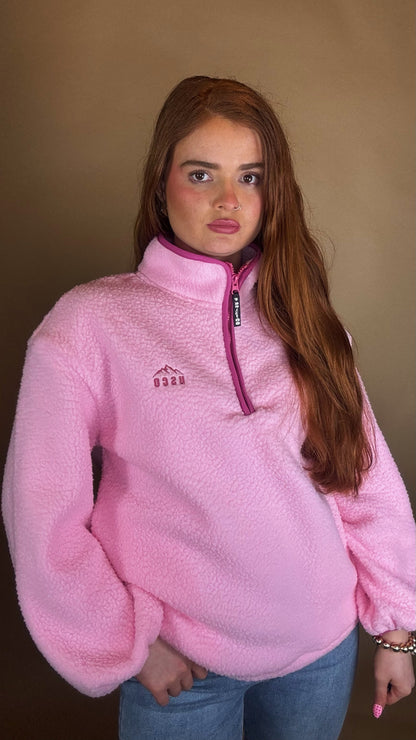 Megan super soft fleece Balloon sleeve *size down* Pockets & draw string