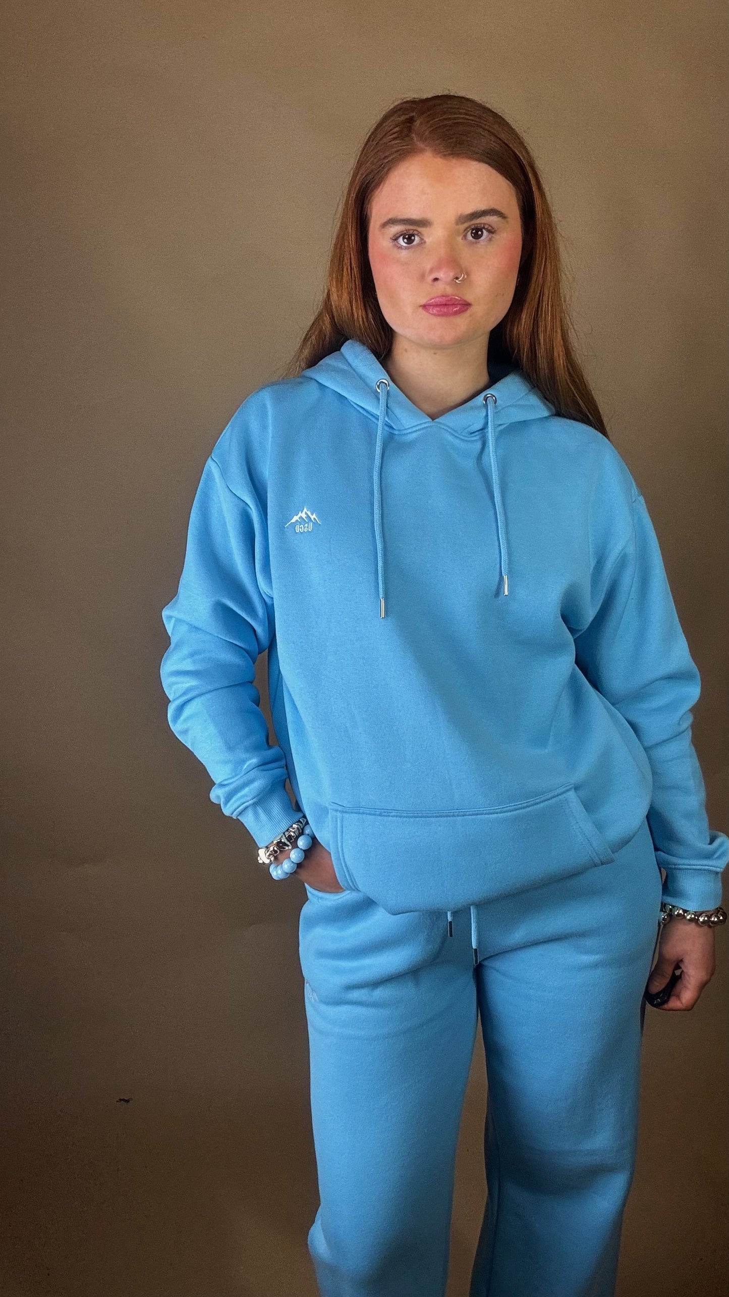 Pia 80% cotton SET *oversize hoodie* size down