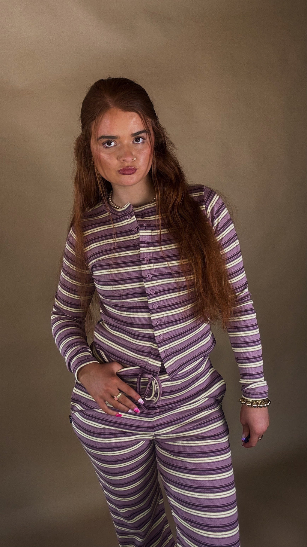 Hannah Ribbed LoungeSet