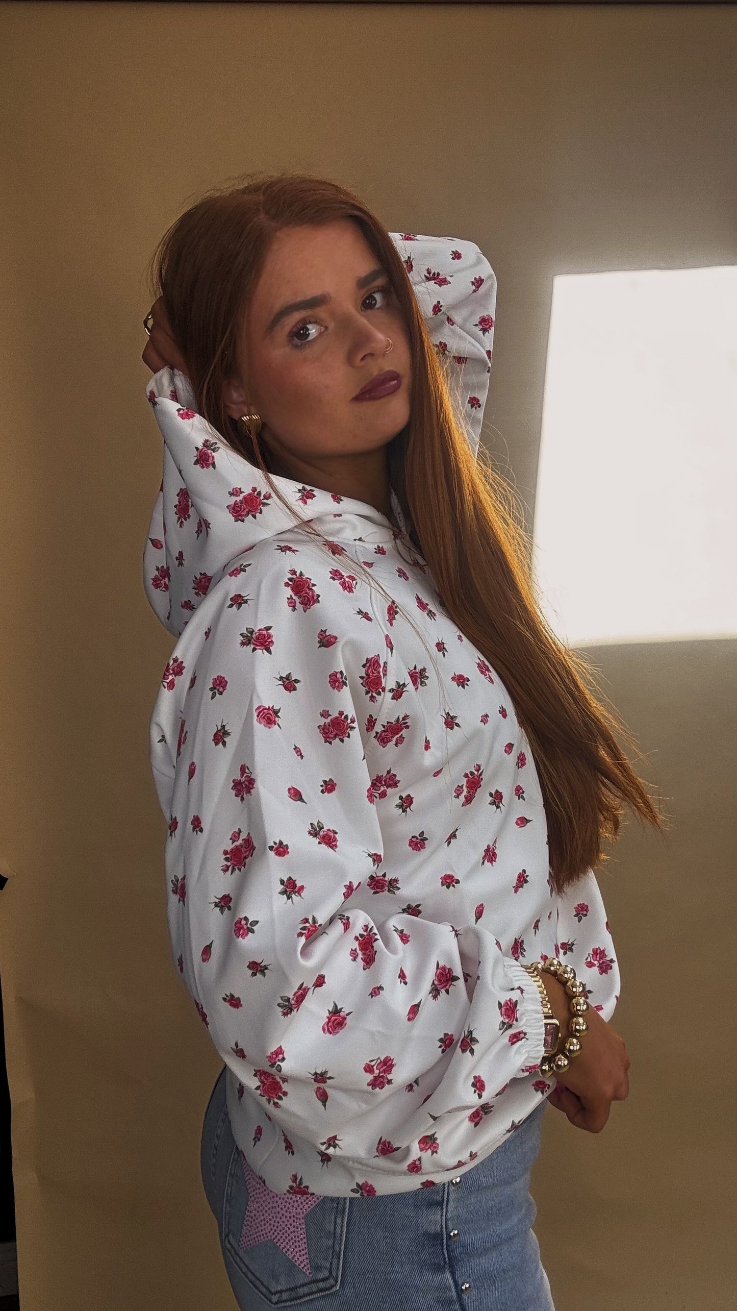 Rose hoodie