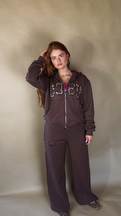 Leah 80% cotton SET fleece line set *oversize, size down*