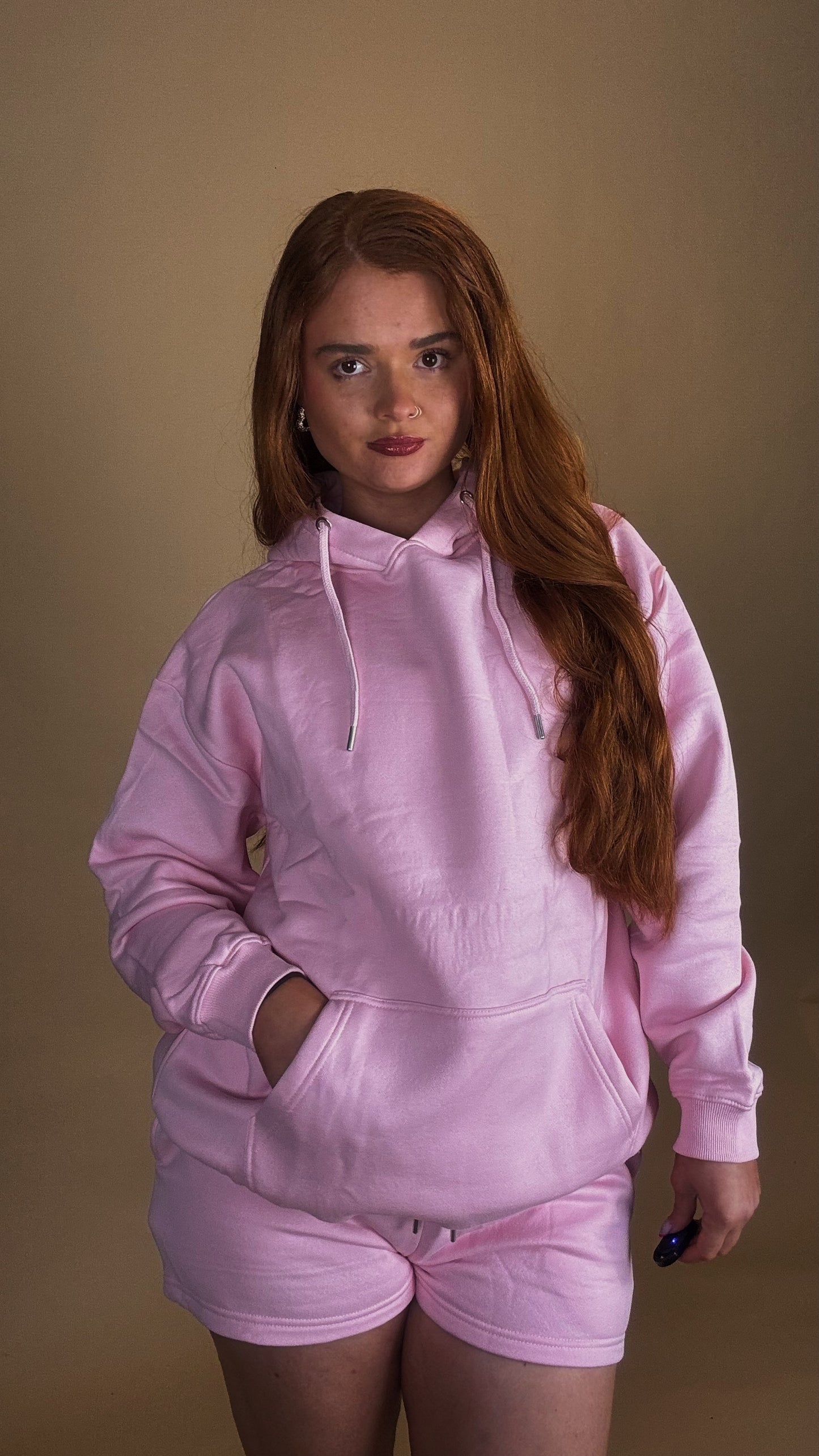 *SHORT SET* Capri 80% cotton fleece