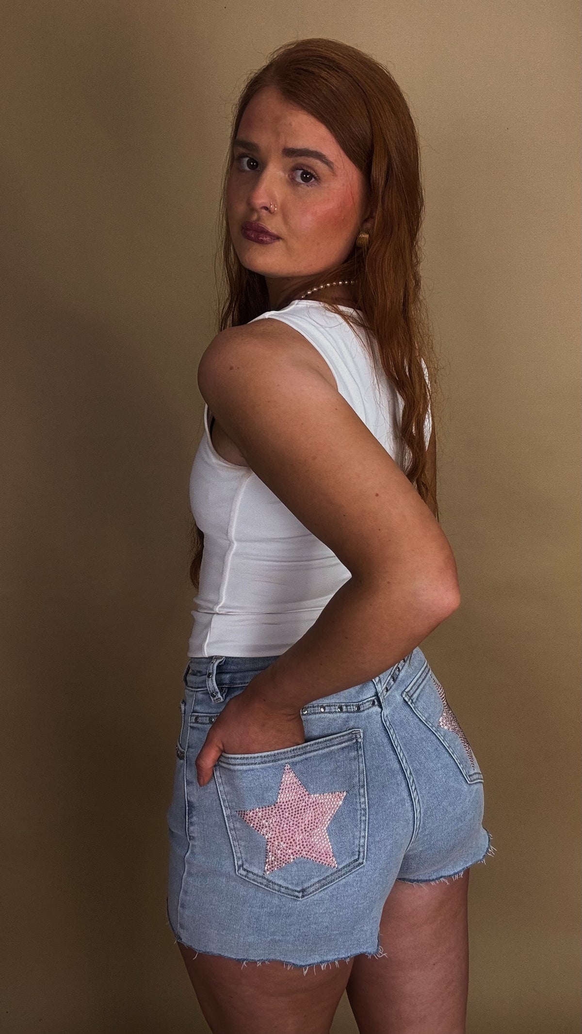 *SHORTS* Victoria Super stretch Denim
