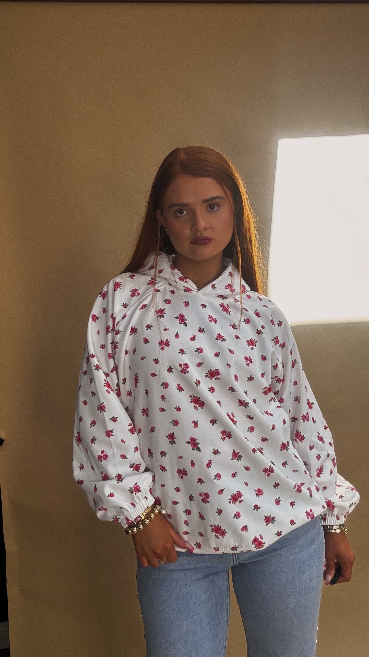 Rose hoodie