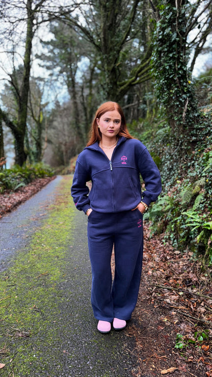 Navy KML x USCO LIMITED EDITION Fleece line set *size down*