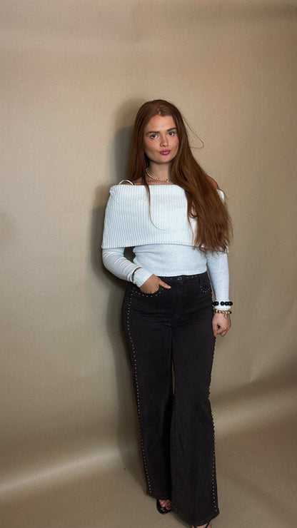 Chloe Brown STUD SUPER STRETCH JEANS 2.0