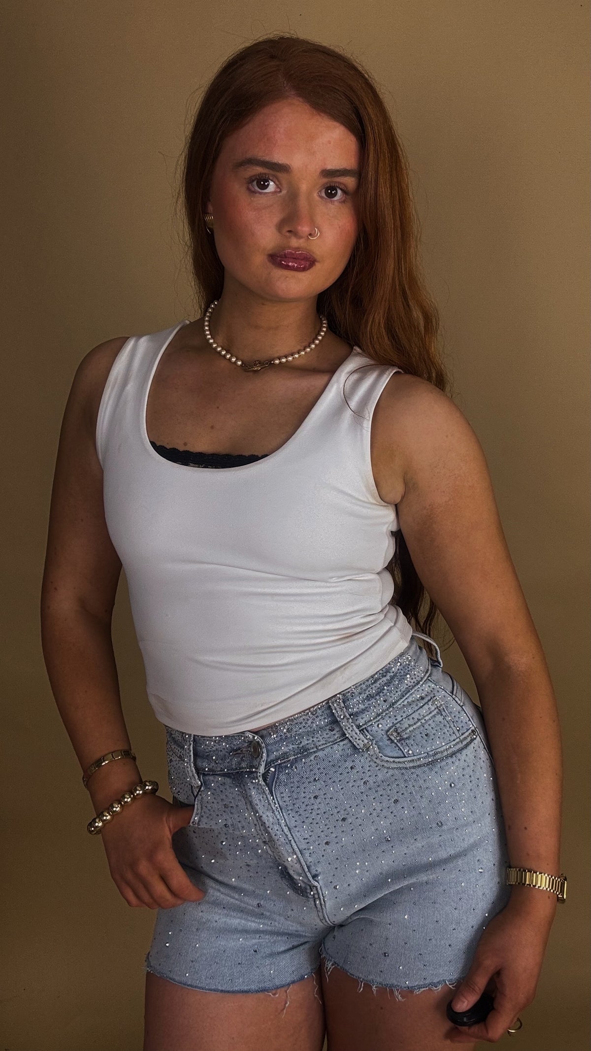 *SHORTS* Amber Super stretch Denim