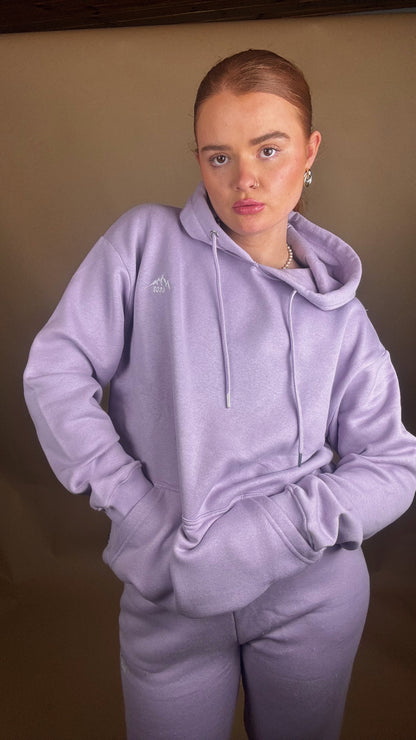 Sadie 80% cotton SET *oversize hoodie* size down