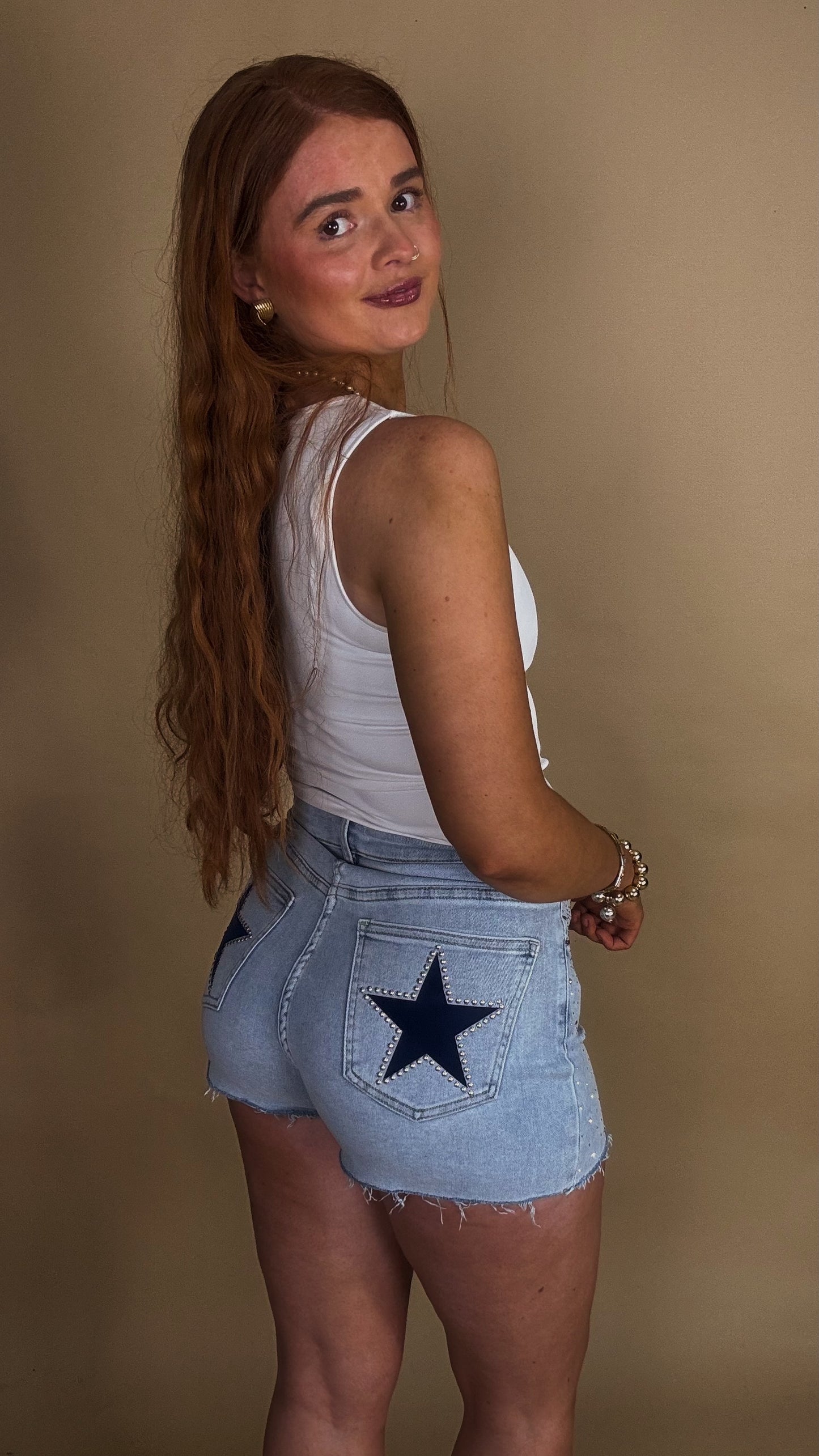 *SHORTS* Amber Super stretch Denim