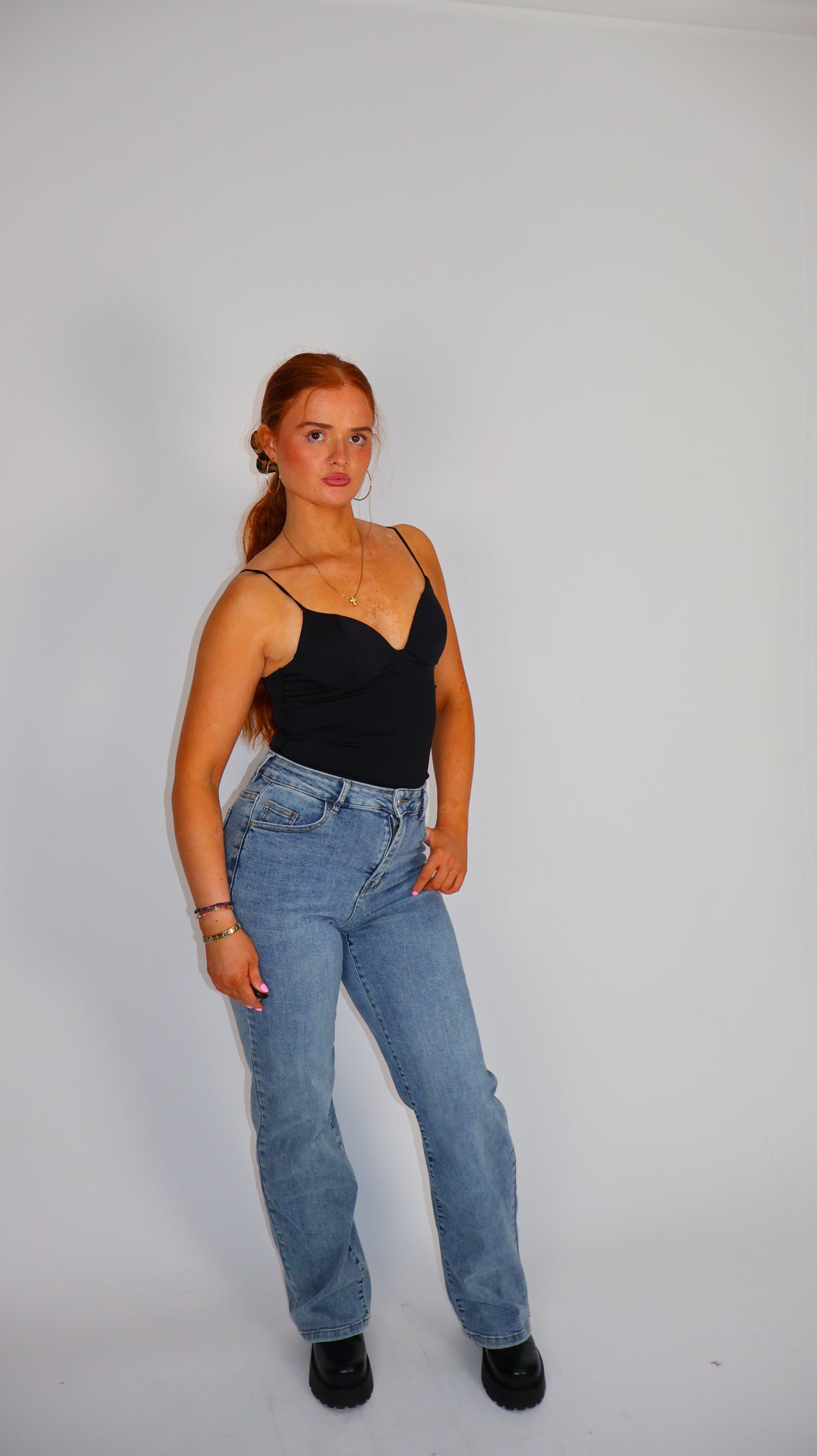 Candice Vintage wash SUPER STRETCH denim