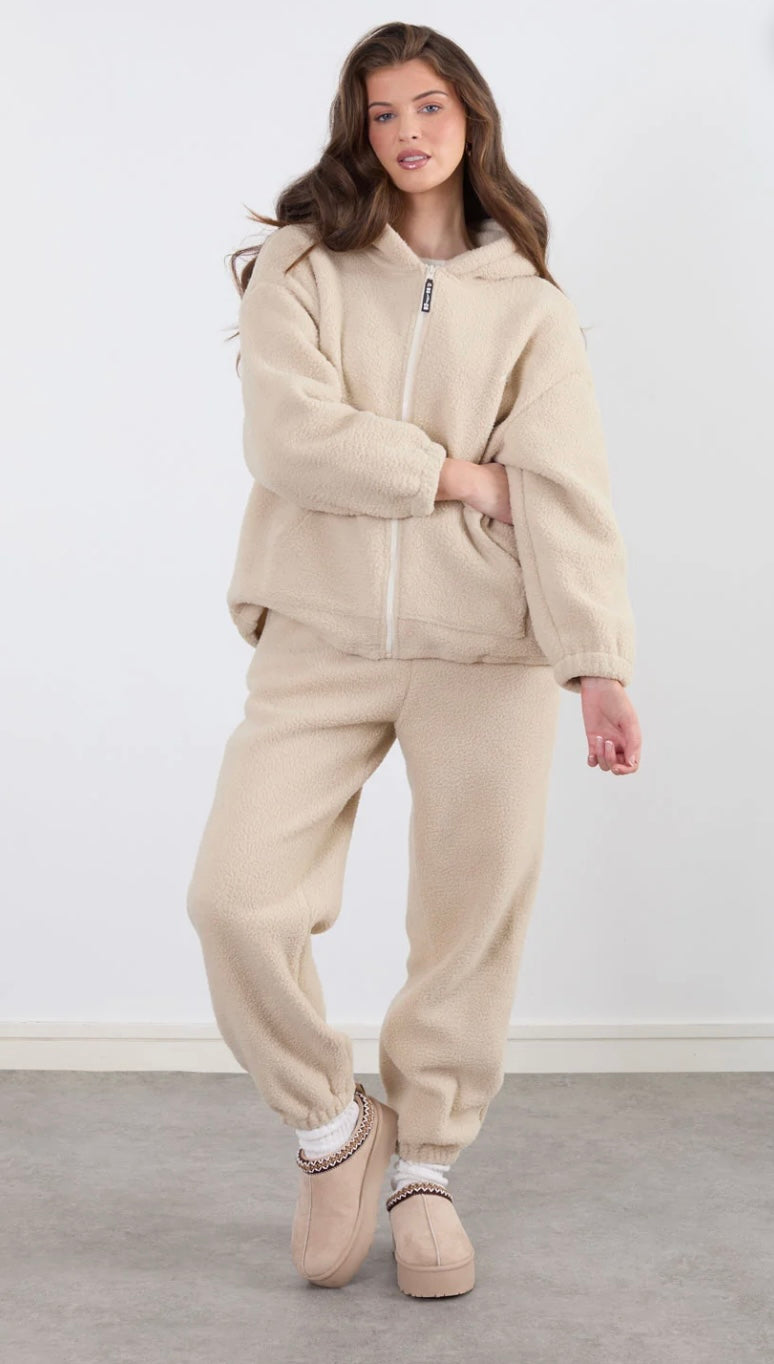 Rach Teddy Bear Fleece Set