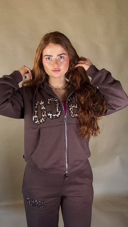 Leah 80% cotton SET fleece line set *oversize, size down*