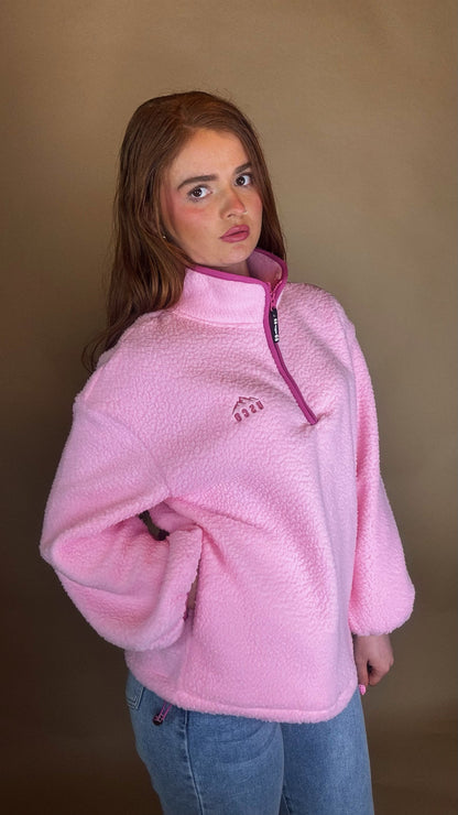 Megan super soft fleece Balloon sleeve *size down* Pockets & draw string