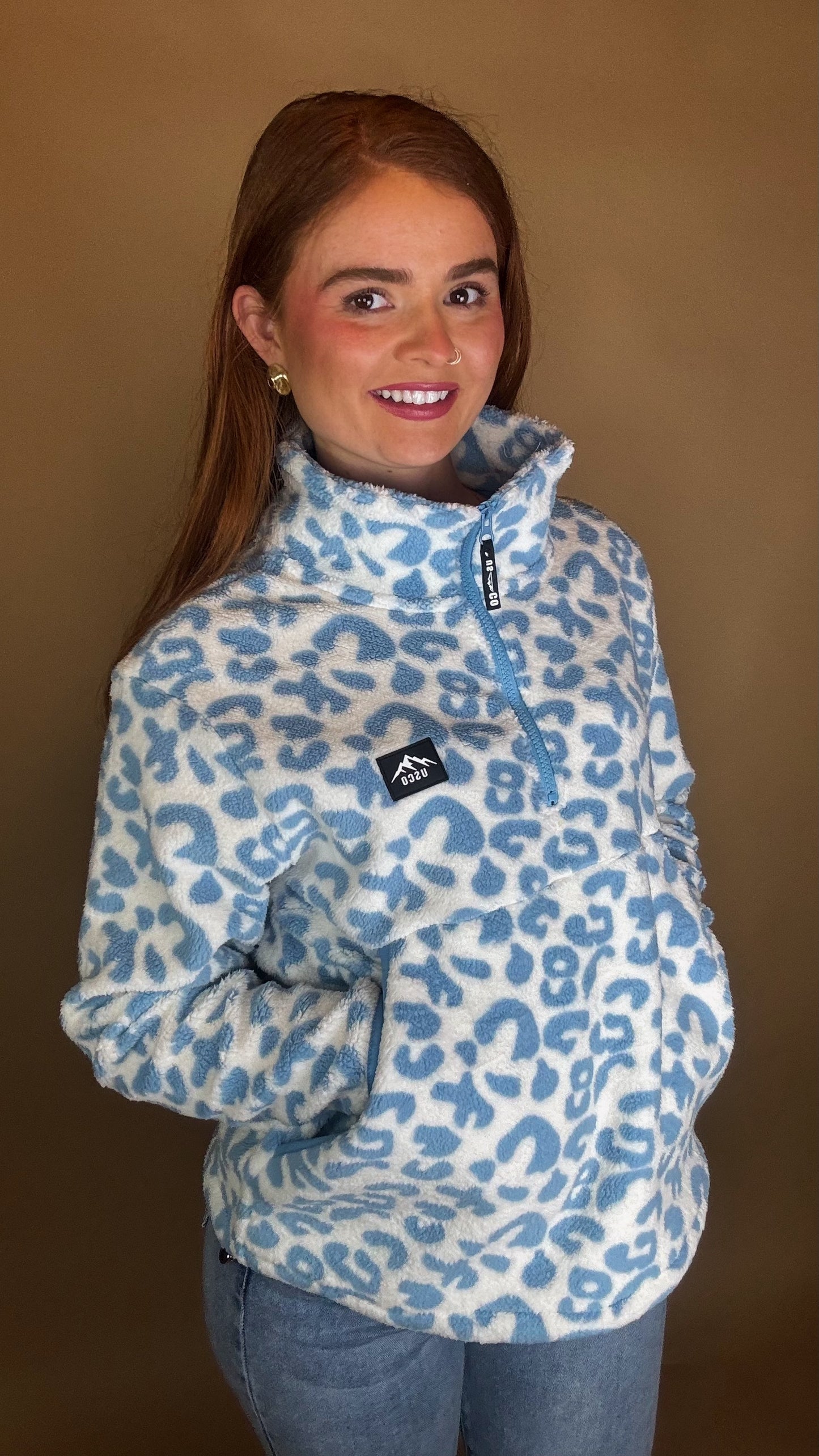 Esme ultra soft fleece. Pockets & draw string