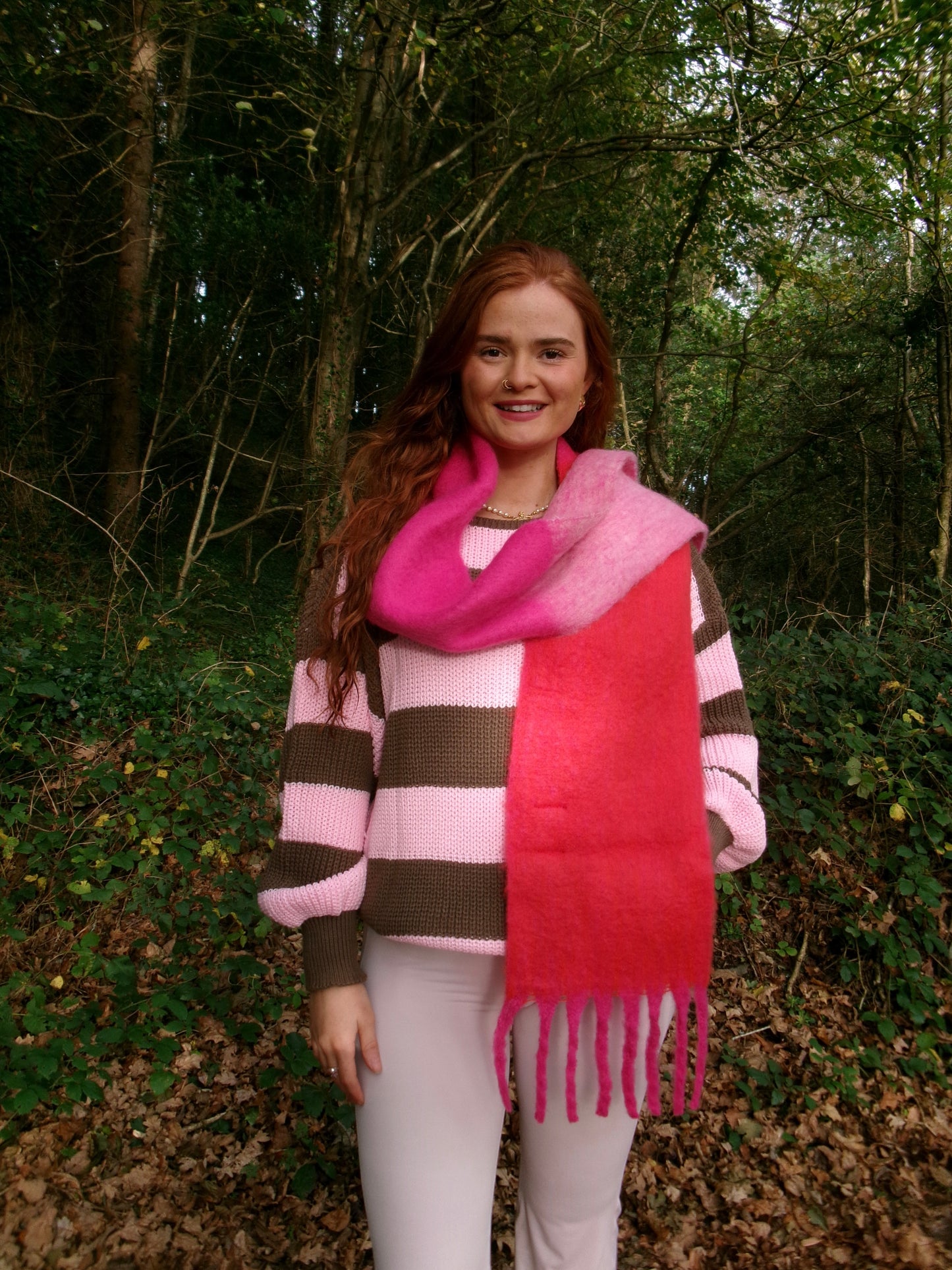 Ivy Rose recycled fabric thick scarf